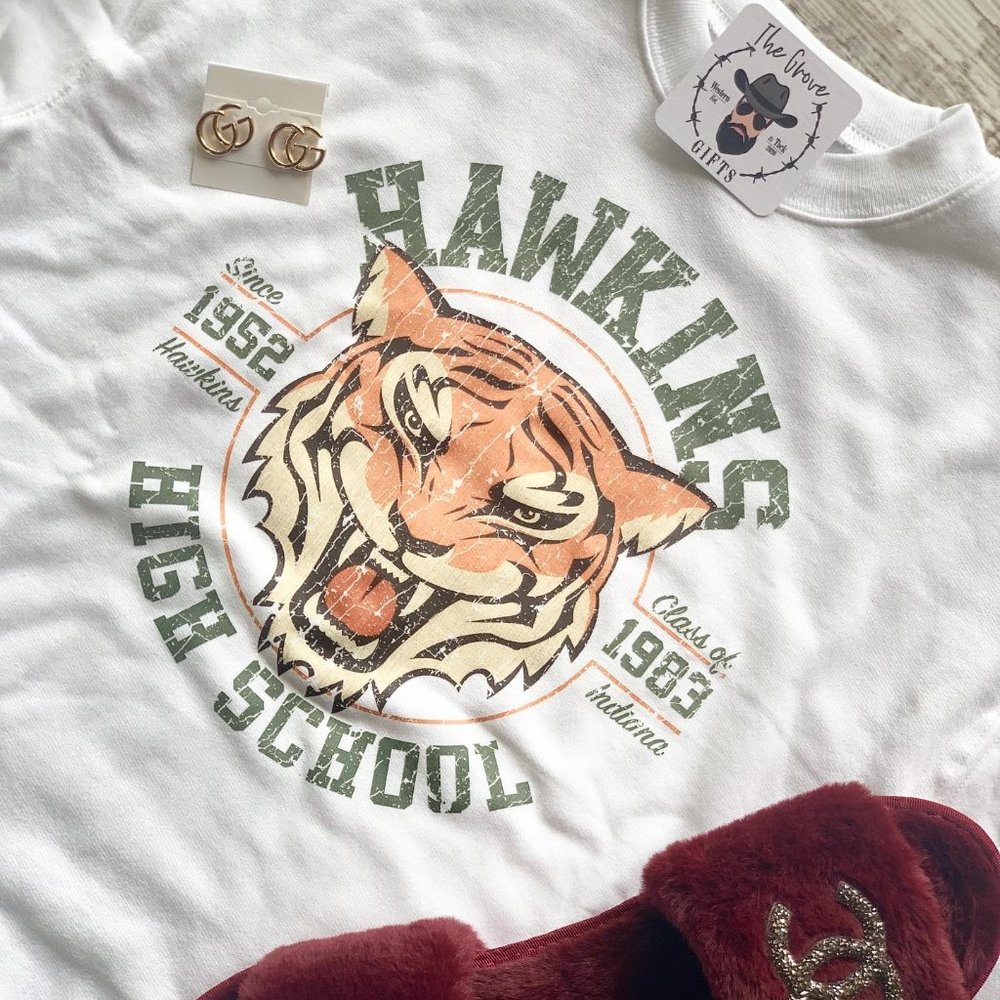 Hawkins High Stranger Things Style Sweatshirt